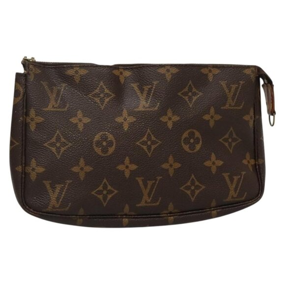 LOUIS VUITTON Monogram Pochette Accessoires Pouch M51980 LV Auth 136353 - Picture 1 of 16
